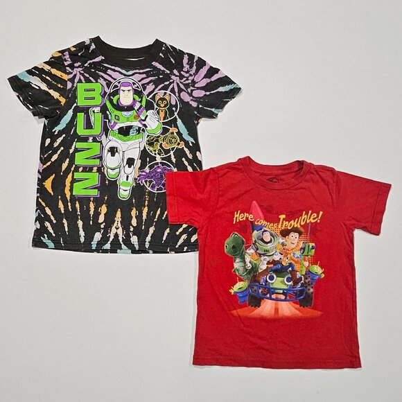 Disney/Pixar Toy Story (2) Tee Bundle XS (4) – Buzz & Woody 🚀🤠 - Picture 1 of 5